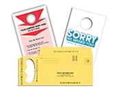 Invoice Door Hanger Envelopes