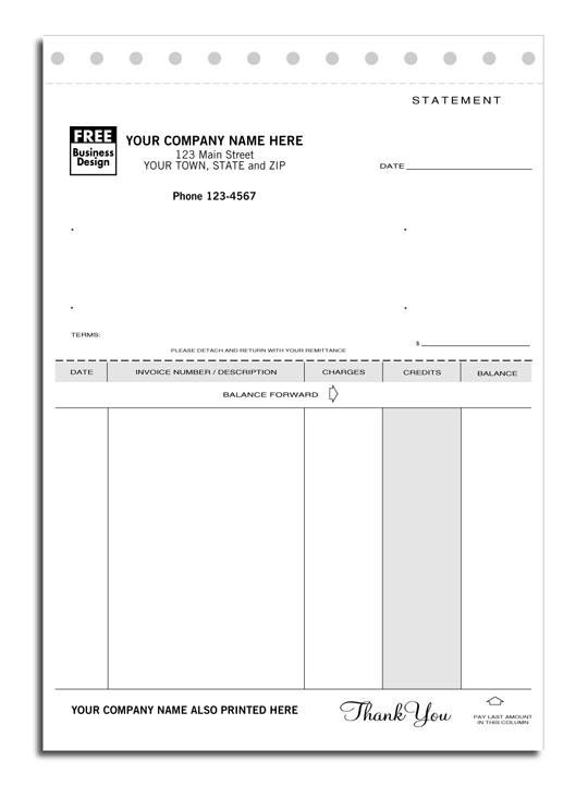 102 - Customized Compact Statements Printing