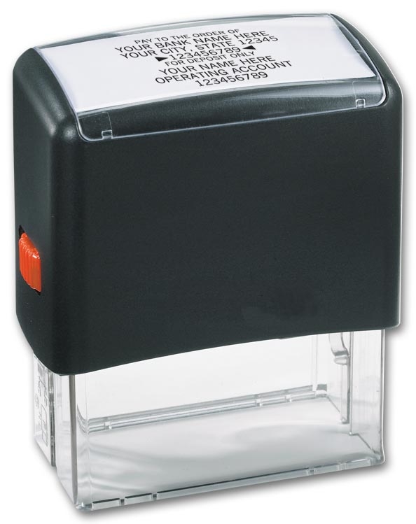 102170 - Bank Endorsement Stamp, Self-Inking