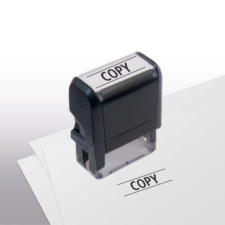 Copy Self-Inking Stamp with custom options