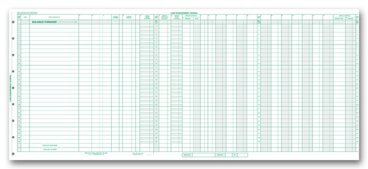 111021N - General Expense One Write Journals