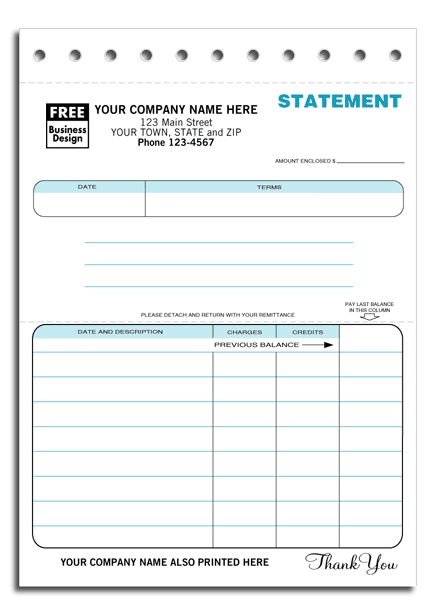 115 - Compact Statements Printing