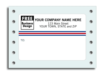 1215 - Small Continuous Mailing Label Printing