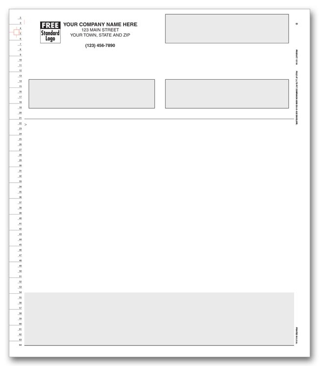 13119 - Multipurpose Forms for Continuous Printers