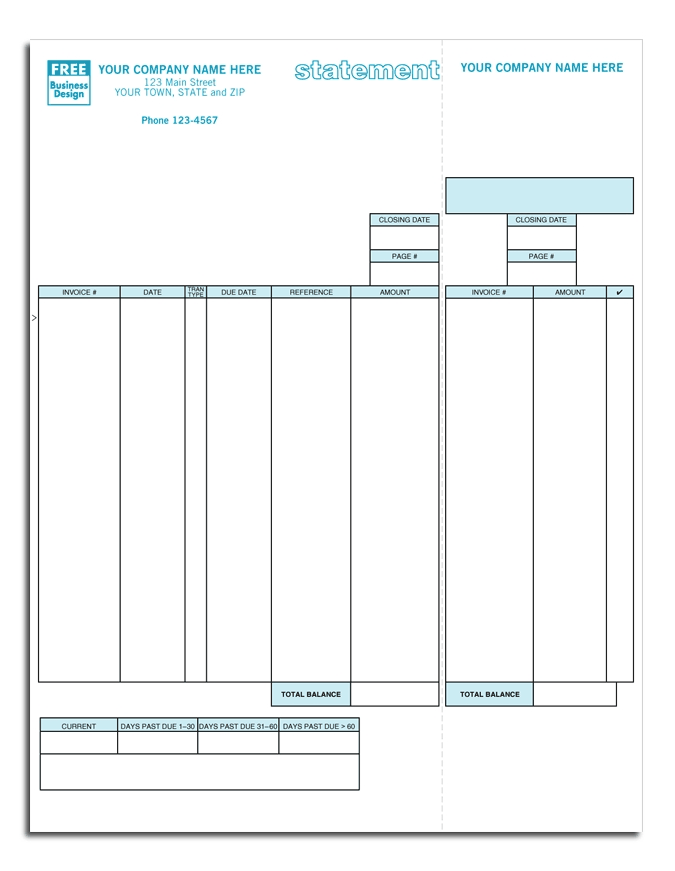 Perfect for any service, this Laser Invoice ensures you have enough room to record any necessary info.