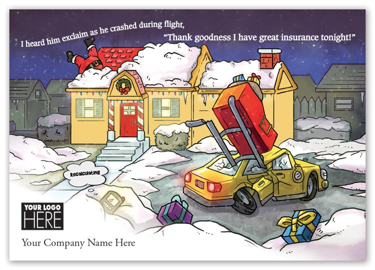 Custom coverage insurance card with full-color imagery and personalization