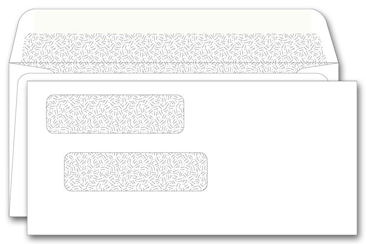 Custom Double Window Envelope for Promotion