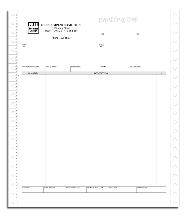 13638 - Continuous Packing Lists