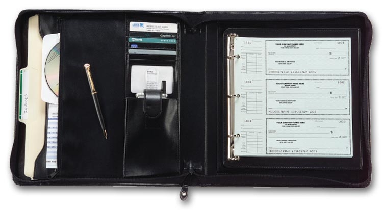1438N - Vinyl Check Holder