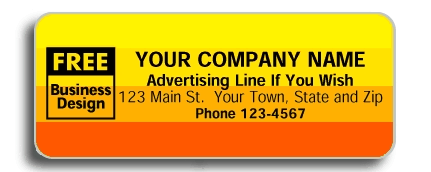 These Product or address labels are perfect for promoting your company.