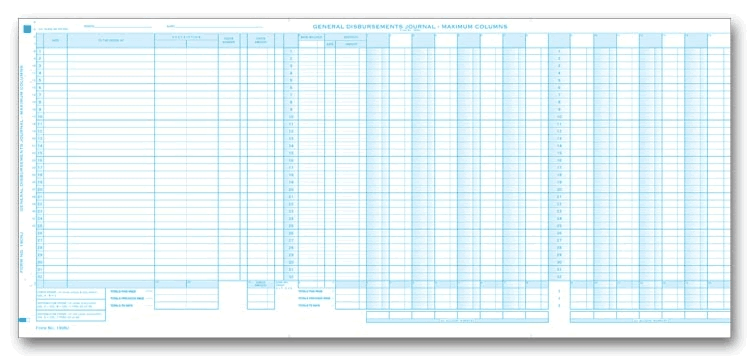 190NJ - One-Write System Journals
