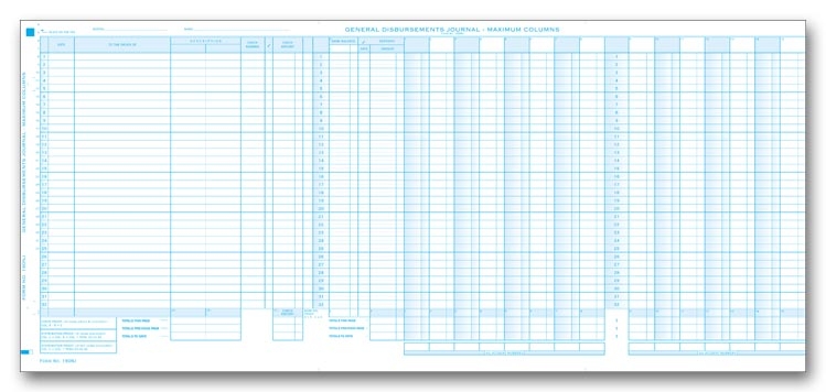 190DJ - Extra One-Write Journals