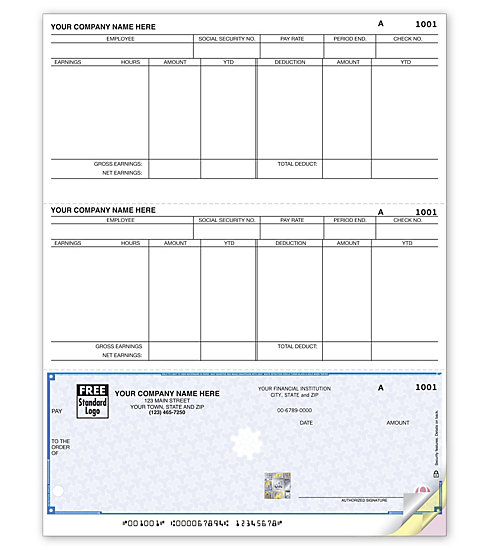 HS Laser Payroll Checks