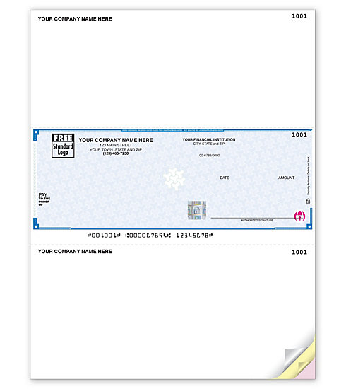 These Sage Software Checks are perfect for paying your bills. Choose your check background.