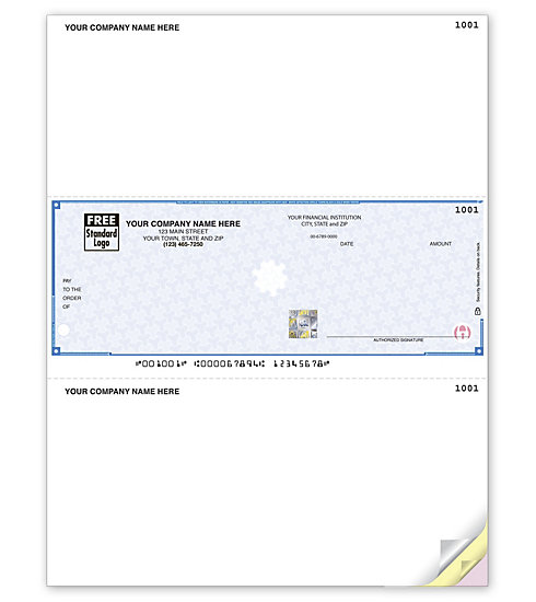 Laser Microsoft® Business Checks help you pay your bills. Use with Inkjet or laser printers.