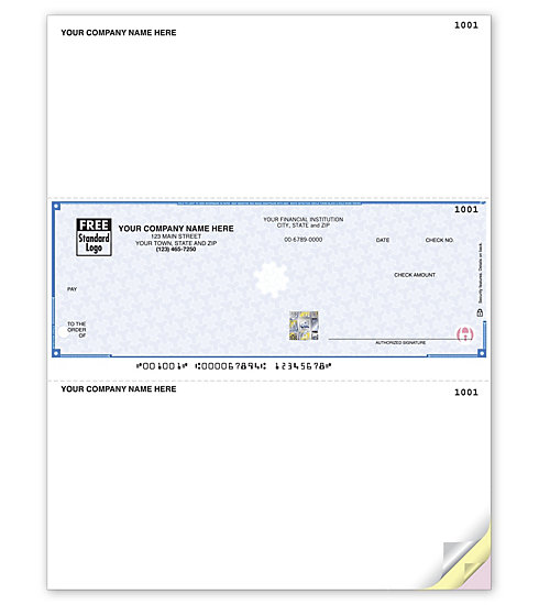 SDLM146 - Microsoft® Dynamics / Realworld OCR Laser Checks