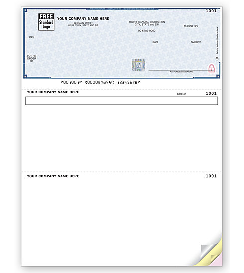These High Security Laser Checks offer the highest level of check security 