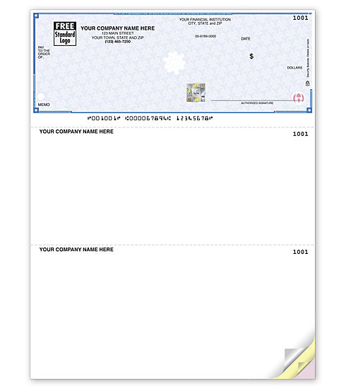 SDLT160 - Personalized Laser Checks Printing