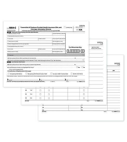 TF5500- Laser 1094C Transmittal Employer Provided Health Ins
