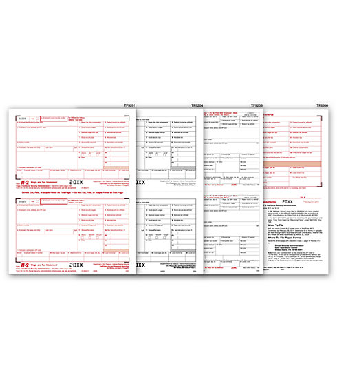 TF5635 - Laser W-2 Forms Package - SBA