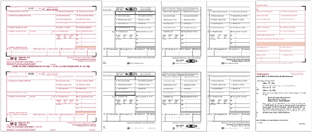 TF5655 - Laser W-2 Forms Kit, 8-part - 50 qty