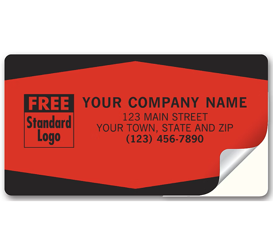 Make sure you stand out with these fluorescent labels.