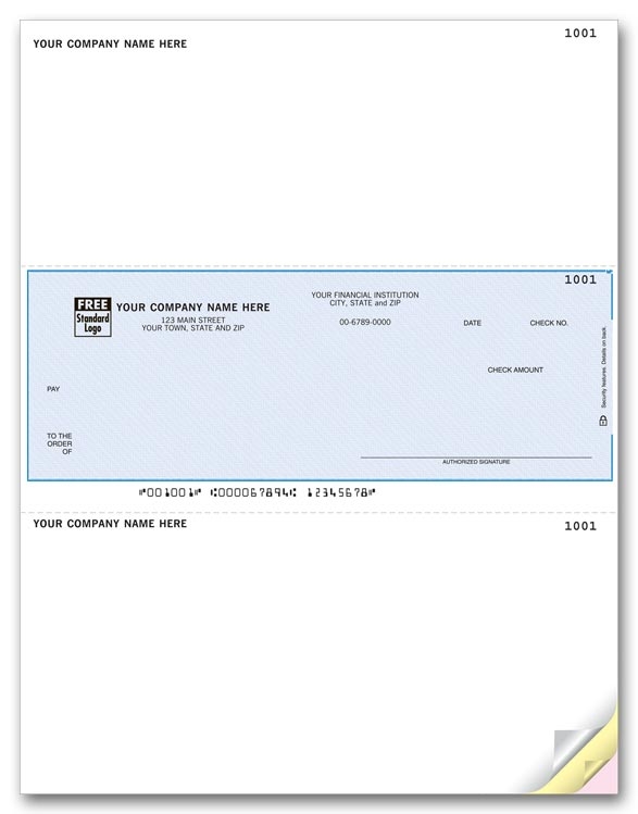 DLM146 - Microsoft® Dynamics / Realworld OCR Laser Checks