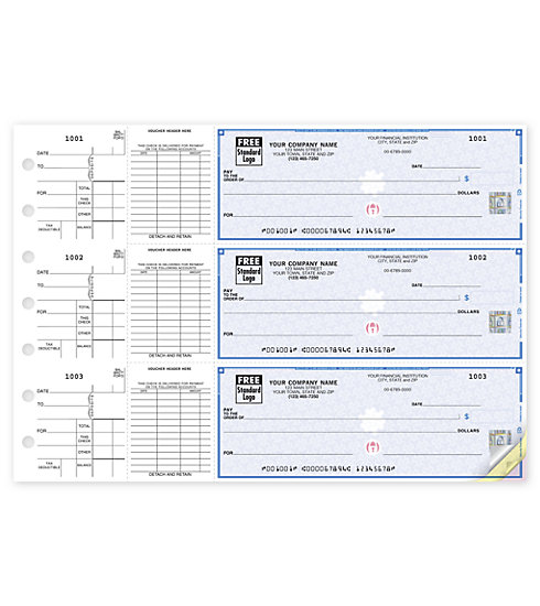 53224DS- 3-Per-Page Voucher Checks