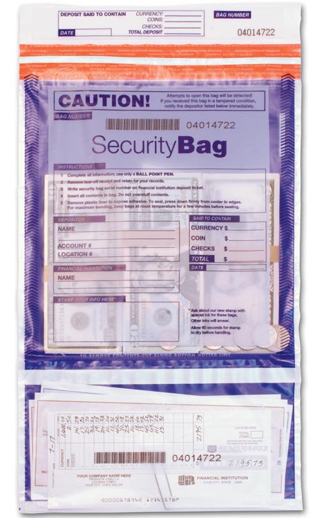 53858 - Bank Overnight Deposit Bags