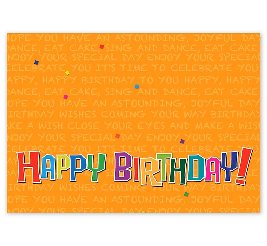 Send your genuine wishes with this Happy Birthday Card!