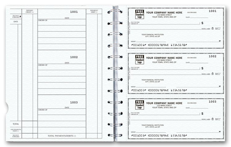 56400N - 3-Per-Page Personal Check - Newport