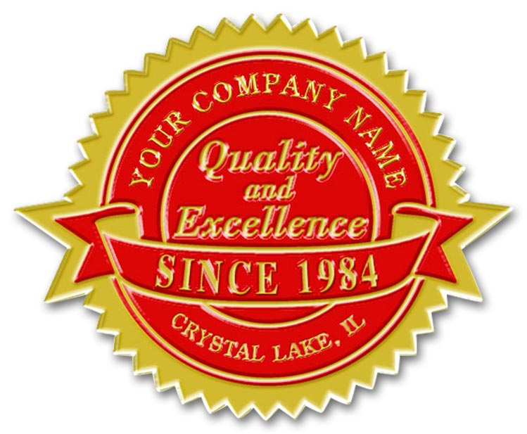 FSE55 - Star Anniversary Seals In Rolls