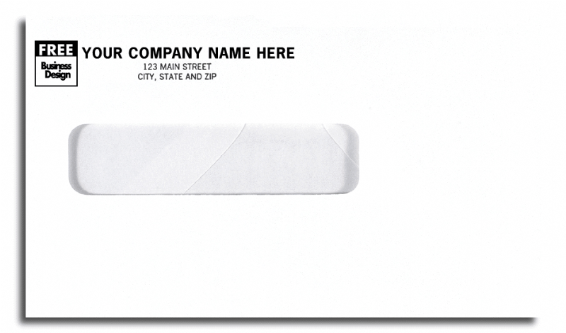 700 - Custom Printed One Window Envelopes