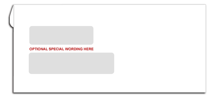 771C - Confidential Envelopes - Two Window Envelopes