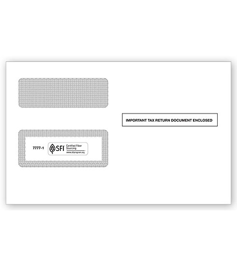TF77771 - Double-Window Envelope - 1099