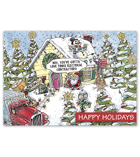 This card is perfect for those in the building industry.