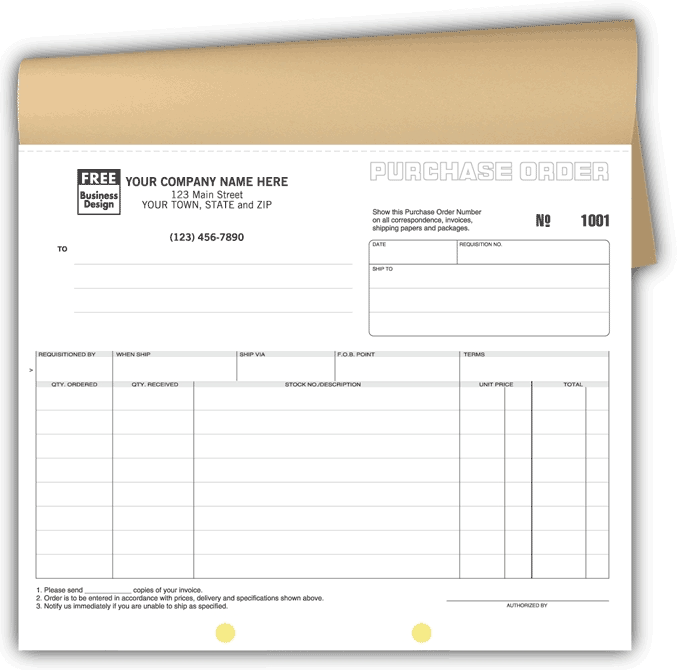 91B - Purchase Order Books