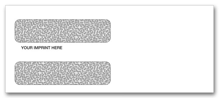 91552 - Check Envelope - Double Window