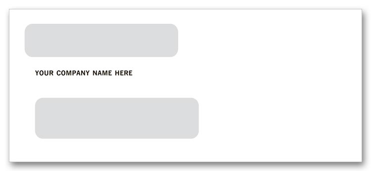 91564 - Double Window Confidential Check Envelopes
