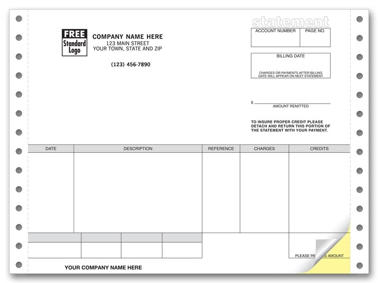 9200 - Custom Continuous Statement for CYMA IV