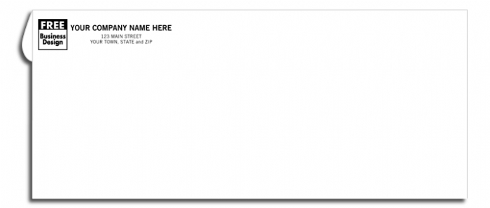Customized return envelopes in one of 4 ink colors.