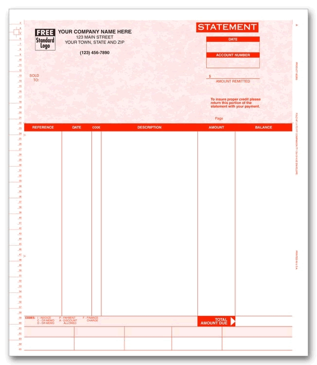 9226G - Personalized Continuous Statement for Solomon