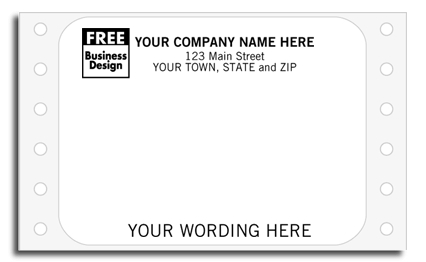9390 - Continuous Mailing Labels, Plain