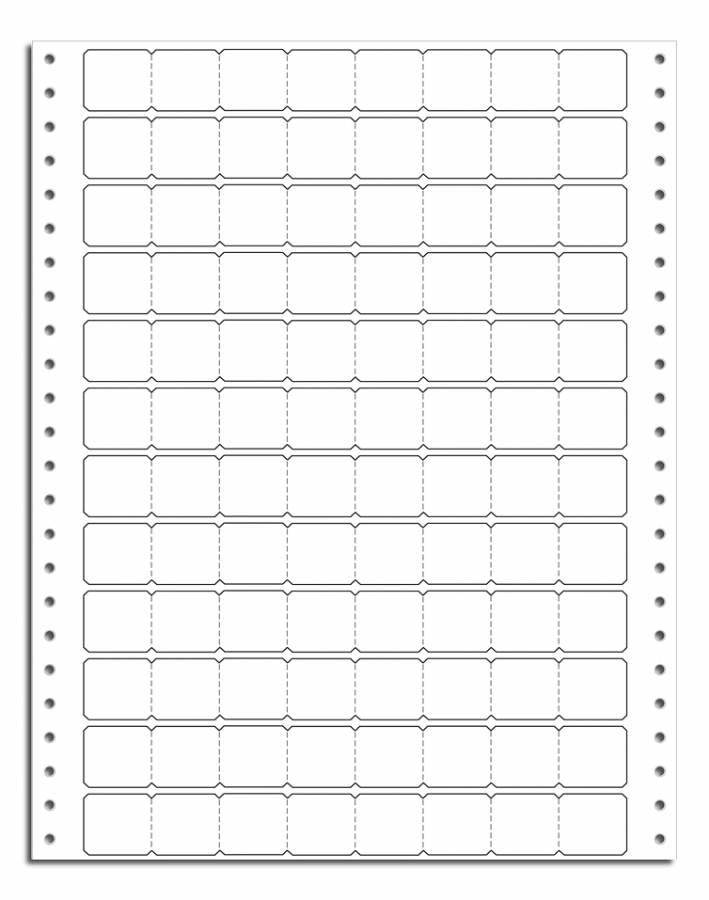 9865 - Continuous Pricing Labels - 9" Carrier