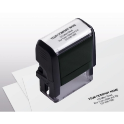 102169S, Name and Address Stamp, Small