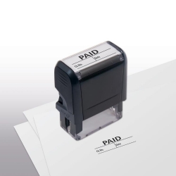 103006, Paid w/ boxes Stamp - Self-Inking
