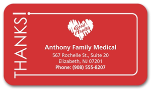 Personalized Thanks Magnets
