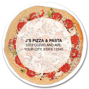 Personalized Pizza Magnets