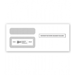 1099 Tax Form Envelopes - Double Window