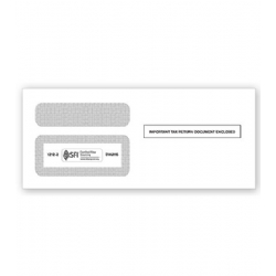 1099 Tax Form Envelopes - Double-Window, Self-Seal